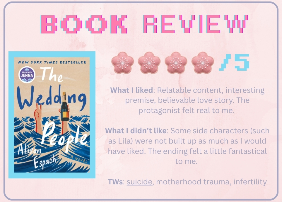 book review for The Wedding People